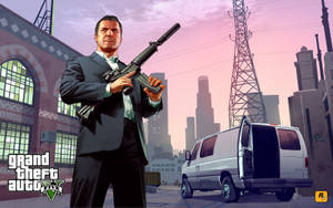 1080P GTA 5 Michael DeSanta — Gta Fondos de pantalla
