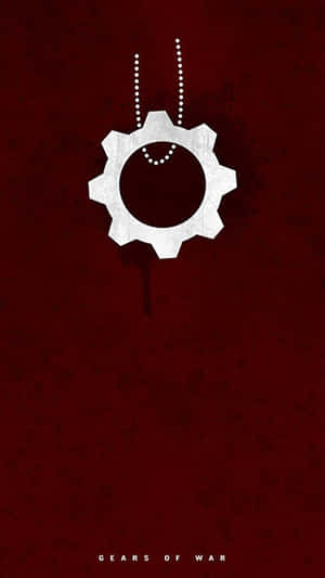 Fondo de pantalla de iPhone XS de Gears of War 5 — Rojo oscuro Fondos de pantalla