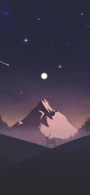 Luna Llena Vectorial WhatsApp Chat — Galaxy S24 Fondos de pantalla