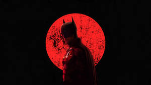 Fondo de pantalla 4K de Batman en Gotham con estética rojo y negro — Fondo rojo aesthetic Fondos de pantalla