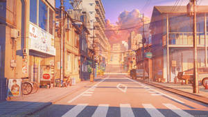 Fondo de pantalla iPhone ciudad anime japonesa — Japón GIF Fondos de pantalla