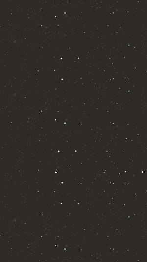 Fondo de pantalla minimalista negro con cielo estrellado