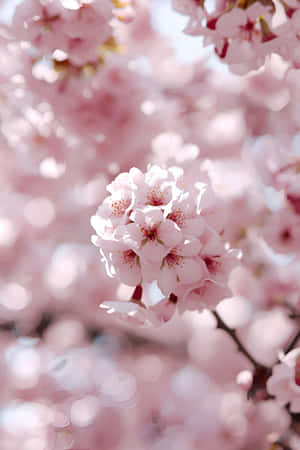 sakura, rama de árbol, flor primaveral, flor, primavera, flor rosa, florecimiento, cerezo en flor, árbol, floreciente, planta, rosa, luz, sol, pétalos de flor, naturaleza — Floral Rosa Fondos de pantalla