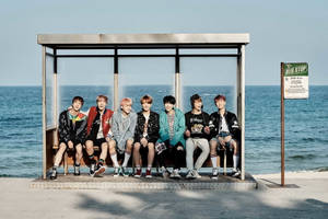 Fondo de pantalla genial de BTS para laptop Spring Day