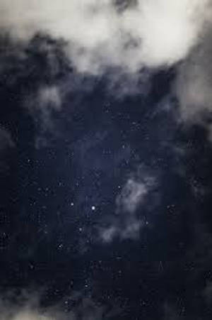 Fondo de pantalla estético iPhone X Cielo azul soñador — Estrellas Fondos de pantalla