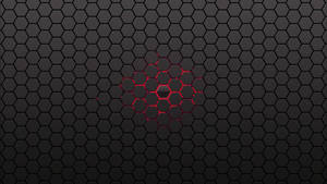 Fondo de pantalla con patrón de hexágonos grises. — 2560x1440 Fondos de pantalla