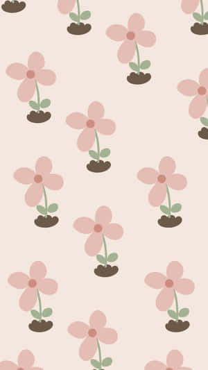 Fondo de pantalla floral encantador para teléfono