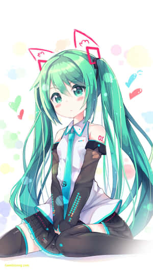 Chica anime kawaii