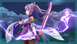 Keqing — Genshin impact GIF Fondos de pantalla