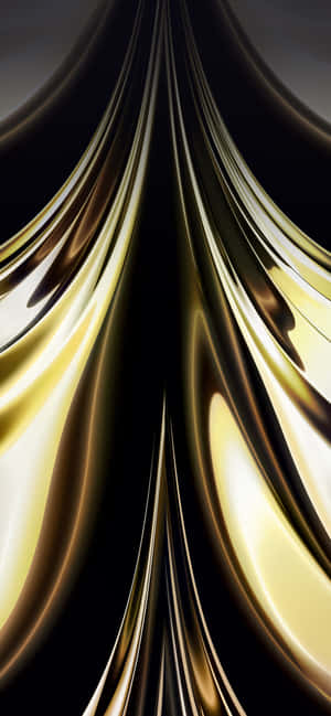 Fondo de Pantalla Abstracto con Remolinos Dorados para MacBook Air M2