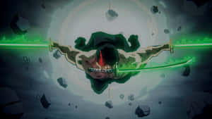 Zoro, One Piece, Wano, Haki, Anime, Verde, Rey fondos de pantalla