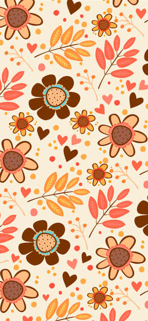 Fondo de pantalla floral hermoso para celular