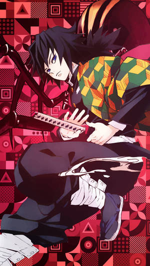 Tomioka de Demon Slayer para teléfono