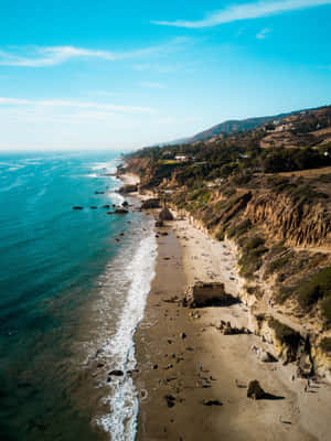 Fondo para Android Malibu — Playa estética Fondos de pantalla