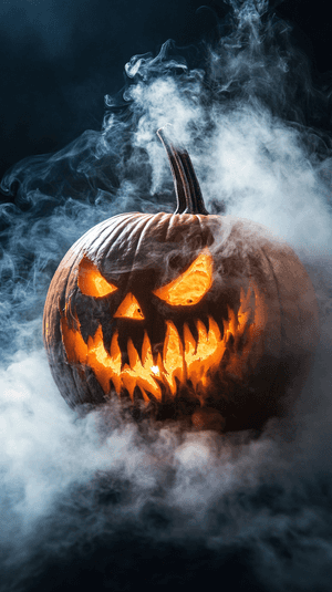Halloween, estética de Halloween, fondo estético de Halloween, humo, fondo de humo, fondo de humo negro, humo azul — Kawaii halloween Fondos de pantalla