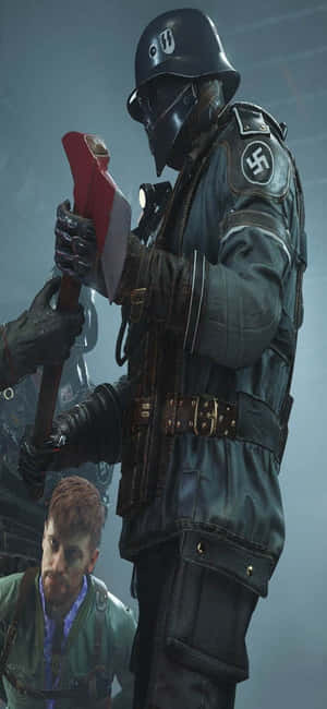 Fondo de Wolfenstein II para iPhone Xs — Galaxia A17 Fondos de pantalla