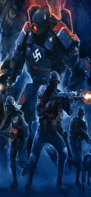 Fondo de Wolfenstein II para iPhone Xs — Galaxia A17 Fondos de pantalla