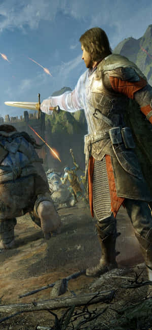 Fondo de iPhone X Shadow of Mordor — Galaxy A55 Fondos de pantalla