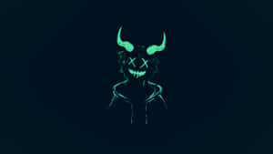 Fondo estético verde neón brillante — Verde neón Fondos de pantalla
