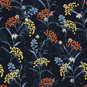 Fondo Floral Oscuro Cautivador — Floral oscuro Fondos de pantalla