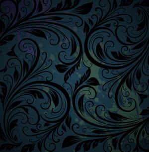 Fondo Floral Oscuro Cautivador — Galaxy Z Flip7 FE Fondos de pantalla