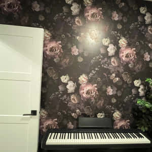Fondo Floral Oscuro Cautivador — Floral oscuro Fondos de pantalla