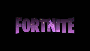 Fondo genial del logo de Fortnite