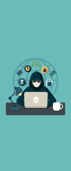 Gráfico Moderno Hacker Hacking Fondo Android — Sony Xperia Fondos de pantalla