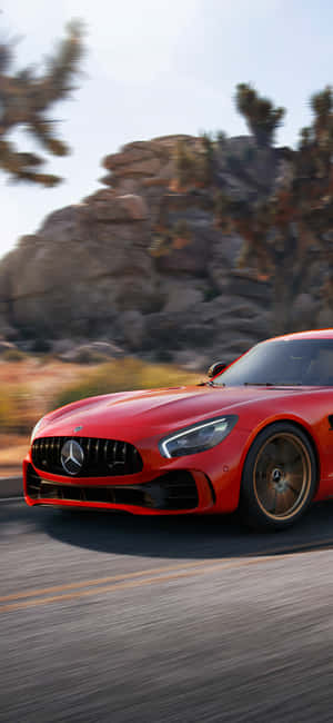 Fondo de iPhone X con AMG GT-R — Moto G47 Fondos de pantalla