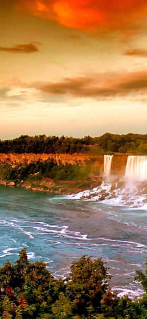 Fondo de las Cataratas del Niágara para iPhone X — Realme P4 Fondos de pantalla