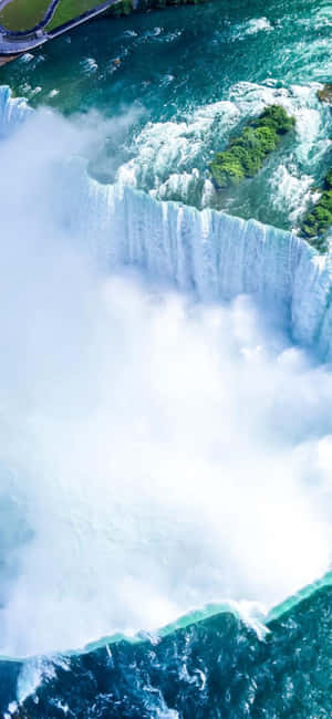Fondo Iphone X Cataratas del Niágara — Vivo V70 Lite 4G Fondos de pantalla