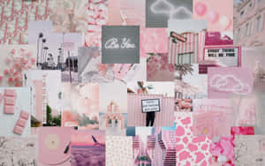 Fondo Kawaii Rosa Adorable