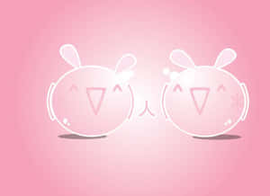 Fondo Kawaii Rosa Lindo y Adorable