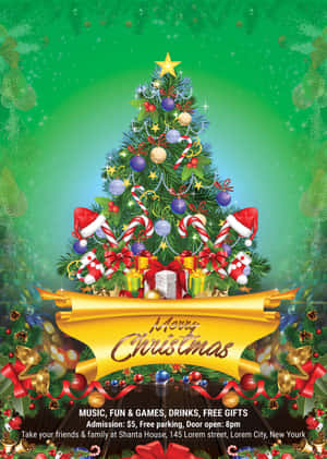Fondo para Volante Navideño — iPad Air 11 Fondos de pantalla