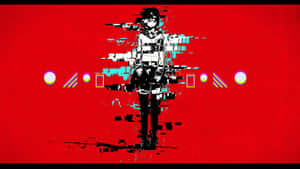 Fondo rojo estético