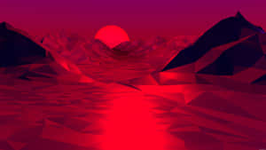 Fondo rojo neón intenso — Rojo neón Fondos de pantalla