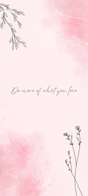 Fondo Rosa con Frase Inspiradora — Vivo S Fondos de pantalla