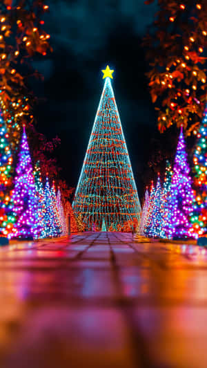 Línea navideña,Navidad,Fondos de Navidad,feriado,Navidad 4k,Fondos de Navidad 4k,Feliz Navidad,Navidad,,luces navideñas,luces,invierno,nieve — Navidad GIF Fondos de pantalla