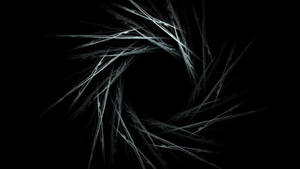 Fondo de pantalla de forma de espiral negra genial — Negro elegante Fondos de pantalla