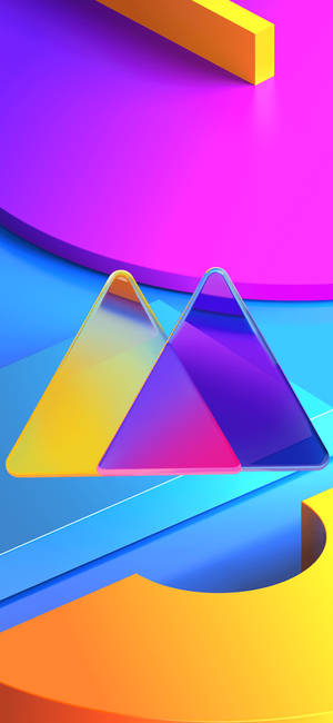 Formas Abstractas Samsung Móvil — iPhone X Fondos de pantalla