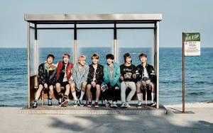 Foto grupal de BTS YNWA — Bts foto grupal GIF Fondos de pantalla