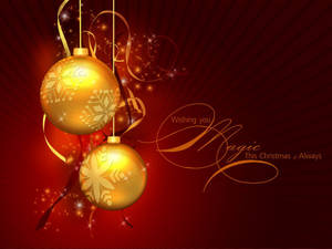 Fondo de pantalla de frase de deseo navideño para escritorio — Navidad escritorio Fondos de pantalla