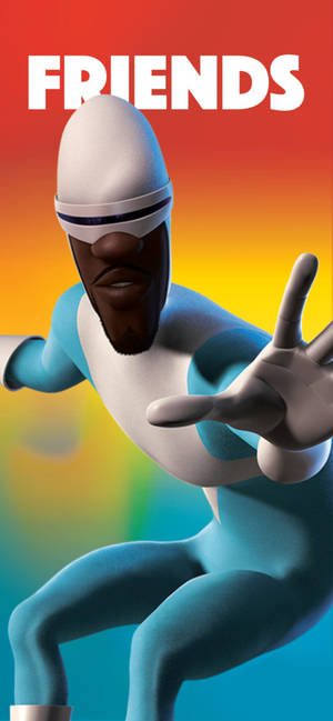 Fondo de pantalla Frozone Gráfico Colorido — iPhone 16 Fondos de pantalla