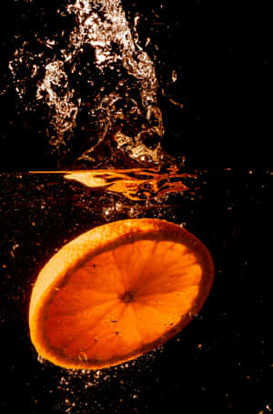 Fruta de naranja fresca y jugosa sobre un fondo vibrante — POCO Pad X1 Fondos de pantalla