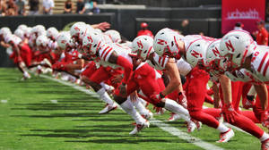 Fondo de pantalla de fútbol americano Nebraska Cornhuskers — Pro Display XDR Fondos de pantalla