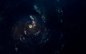 Fondo de pantalla increíble de la galaxia espiral Vía Láctea en el Espacio Exterior