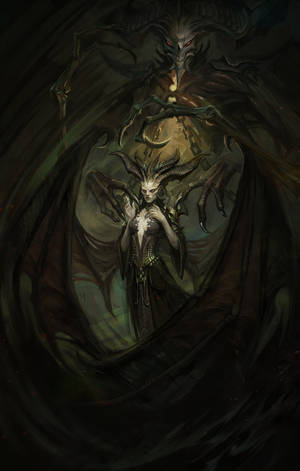 Fondo de pantalla de la garra de Lilith de Diablo 4 — Galaxy Tab Fondos de pantalla
