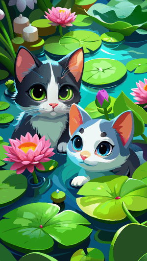Kawaii, Lindo, Disfraz de oso, Hello Kitty, Gato curioso, Gatito