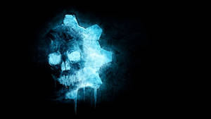 Gears 5 4K Calavera Azul — Azul oscuro aesthetic Fondos de pantalla