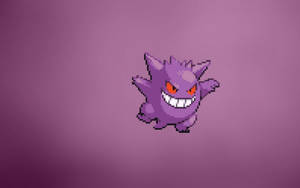 Gengar Pokémon Anime Minimalista — Anime minimalista Fondos de pantalla
